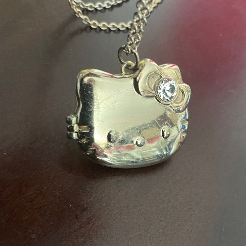Sanrio Silver Hello Kitty Necklace